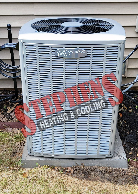  High Efficency Air Conditioning Installation in Residential Remington Subdivision, Simpsonville